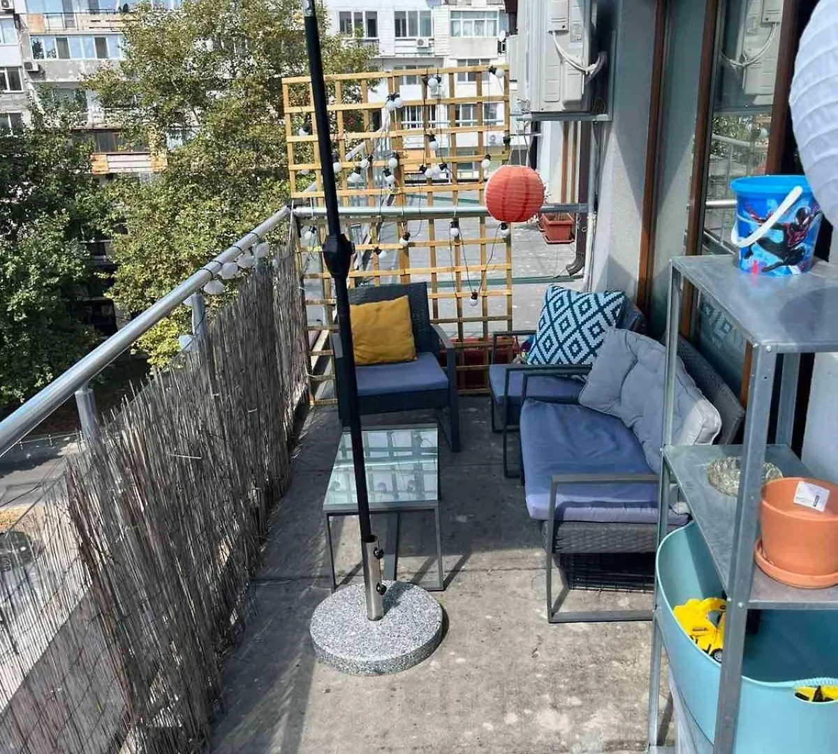 Apartment Sunny Flat-4 People-Delta Mall-Private Parking Space Varna